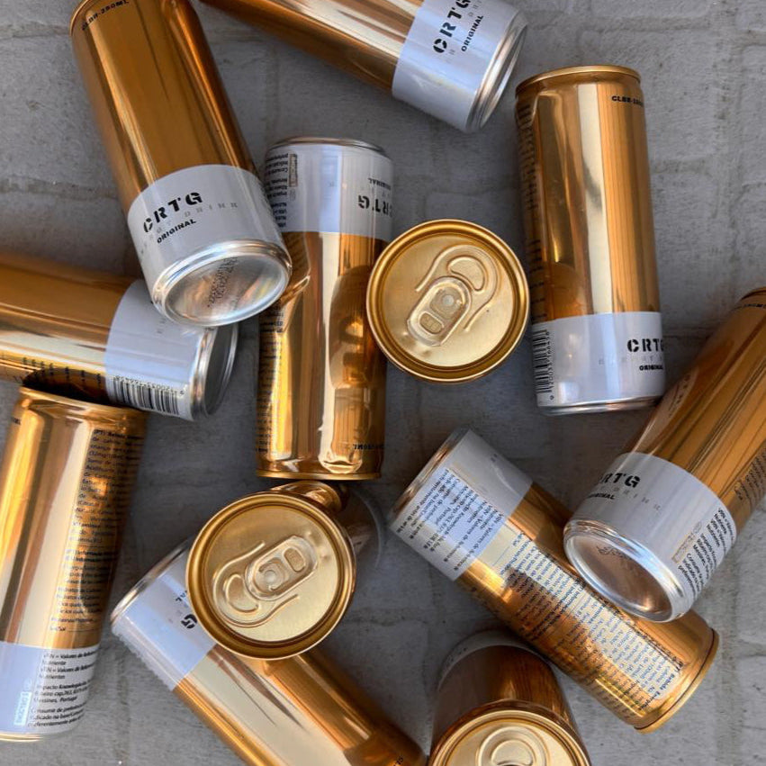 Latas de bebidas energéticas com cafeína natural e zero açúcares compra online em Portugal